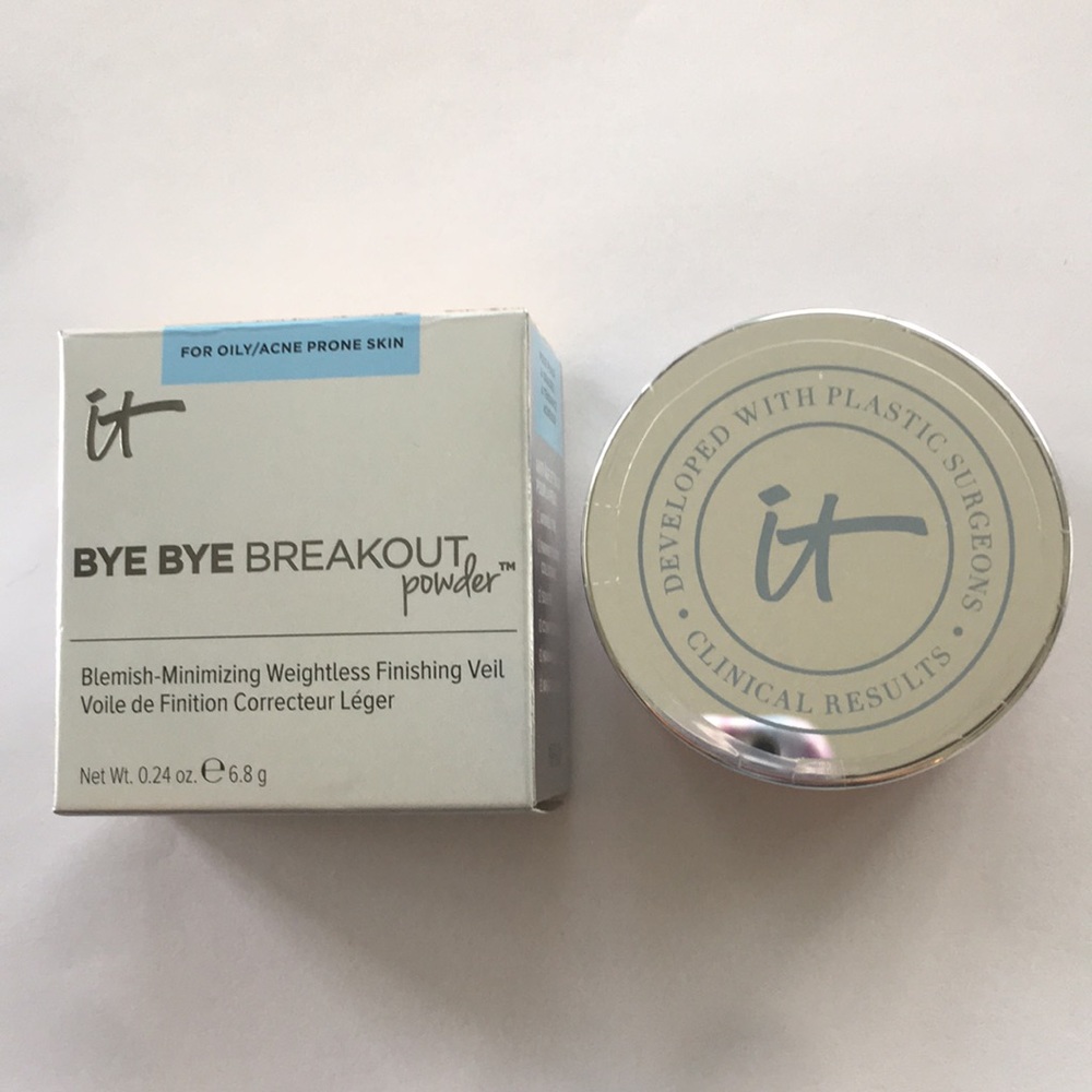 It cosmetics bye bye break out powder light/medium